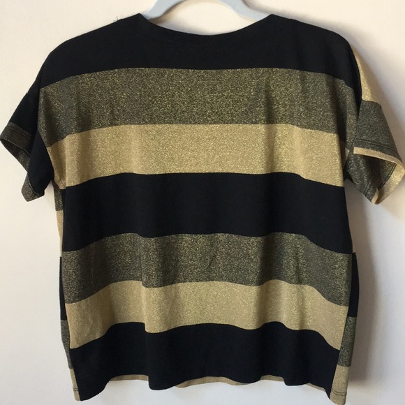 Striped boxy short sleeve t-shirt - Picture 5 of 5